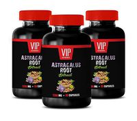 Anti Anxiety Stress Support Supplement - Astragalus Root Extract 1200MG - Stress Supplements Anxiety - 3 Bottles 270 Capsules