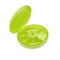 Pill Container, 7 Day Weekly Pill Medicine Box Holder Storage Organizer Container Case Portable Mon Tue Seven Day Home Office Accessories Farmhouse Kitchen