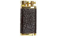 IM Corona Old Boy Gold Sandblast Briar Pipe Lighter