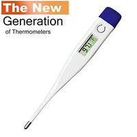 Digital Thermometer, Digital Body Thermometer, Household Waterproof Oral Cavity, Rectum, Armpit Thermometer for Baby, Child and Adult, High Precision Thermometer for Fever, Fast Reading