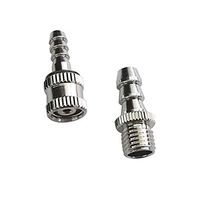 Female Screw Connector & Male Screw Connector, NIBP Cuff Air Hose Connector (3 Sets/Package)