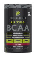 Bodylogix Ultra BCAA Powder, NSF Certified, Lychee, 30 Servings
