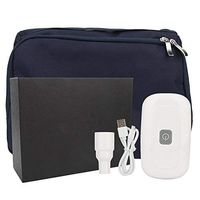 Mini Sterilizer Machine, Professional Cleaner Respirator Ozone Disinfector Tool, Cushion and Tubing with Adapter Suitable Also for Household Cleaning