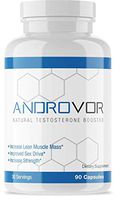 AndroVor Men's Natural Daily Formula by Robor Sports Nutrition - Increase Strength, Lean Muscle Mass, Masculinity (Scientifically formulated with Fenugreek, Tribulus, and Saw Palmetto) - 30 Day Supply