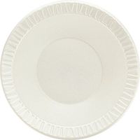 Dart 12BWWCR 10-12 oz White Unlaminated Foam Bowl (Case of 1000)