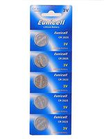 Eunicell 5 x CR2025 3v Lithium Coin Cell Batteries