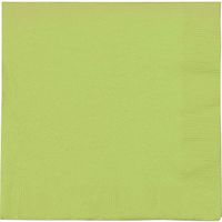 3 Ply Paper Beverage Napkins | 50ct (Leaf Green)