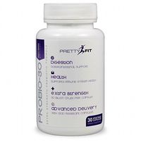 PrettyFit Probio-30 - Probiotic for Women and Men - Help Improve Digestive Health with Bacillus Coagulans, Boost Immune System, Improve Regularity - 30 Billion CFU - 30 Capsules