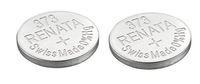 Renata Watch Battery Swiss Made Renata 373 or SR916SW 1.5V (2 Batteries, 373 or SR 916 SW)