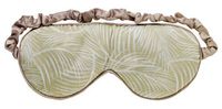 Aromahome Satin Eye Mask Green Ferns