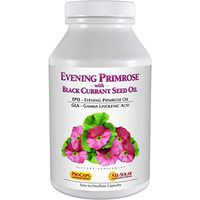 Andrew Lessman Evening Primrose with Black Currant Seed Oil 60 Softgels – Soothes Physical Discomfort and Mood Swings Due to Menstrual Cycle, with Gamma-Linolenic, Omega-6 Fatty Acids, No Additives