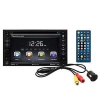 Planet Audio P9640BRC Double Din, Touchscreen, Bluetooth, DVD CD MP3 USB SD AM FM Car Stereo, 6.2 Inch Digital LCD Monitor, Wireless Remote, Rearview Flush Mount Camera Included