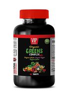 Immune System Booster - Organic Greens Complex - Spinach Extract for Weight Loss - 1 Bottle 60 Tablets