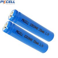 ICR10440 3.7V AAA Size 350MAH Lithium Rechargeable Battery,2 Counts.