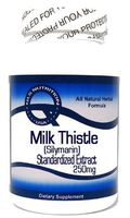 Milk Thistle (Silymarin) Standardized Extract 250mg 100 Capsules ^GLS