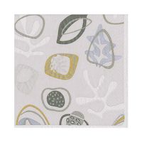 Caspari Kinetic Paper Luncheon Napkins in Grey, 20 Per Package