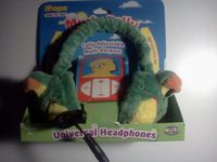 iFlops Frog Universal Headphones for Kids Fully Adjustable Multi Purpose