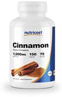 Nutricost Cinnamon (Ceylon Cinnamon) 1,200mg Serving, 150 Capsules - Gluten Free, Non-GMO