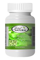 Ginkgo 60mg 90 Tablets [12 Bottles]by Total Natural, Enhances Memory and Brain Capacity, Supports Heart Health and Circulation, Made in Canada