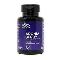Aronia Berry Softgels | 60 Count Bottle | Non-GMO & Gluten Free | Helps to Support a Healthy Cardiovascular System