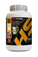 Appetite suppressant Energy for Weight Loss - 100% Pure - MCT Oil (Medium Chain TRIGLYCERIDES) - mct Oil Weight Loss Supplement - 1 Bottle 150 Softgels