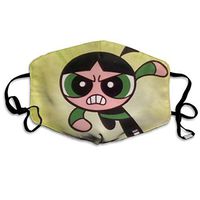 SSUJ7 The Powerpuff Girls Men Women Adjustable Earloop Mouth Guard Anti-Dust Washable Reusable Mouth Guard for Kids Teens Adults Anti Pollution,Anti-smog