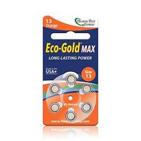 Eco-Gold Max Hearing Aid Batteries Size 13 (36 Total Batteries)
