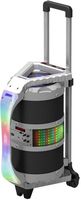 QFX PBX-11-BK LED Light Portable Party Speaker - Black