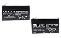 Universal Power Group 12V 1.3Ah Battery Replacement for Security Alarm Inovonics BAT603-2 Pack