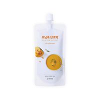 INTAKE Morning Porridge / Healthy Simple On-the-Go Meal / Korean Style / 7 Packs X 130g (Sweet Pumpkin & Rice)