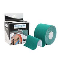 STpro Elastic Waterproof Kinesiologie Tape 2" x 16.4 ft,1 Roll,Green