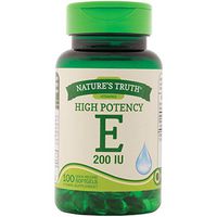 Nature's Truth Vitamin E Pure DL-Alpha, 200 IU, 100 Count