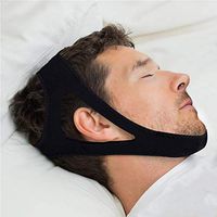 Chin Strap Snoring Solution Devices Snore Device Solutions Anti Stop Sleep Aid for Men Women Comfortable Natural Breathable Reduce Reducing Most Effective Kids Kid Nose