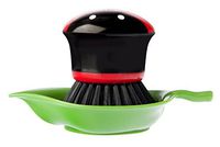 Vigar Ladybug - Ladybug Palm Dish Brush with Holder