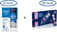 Dream Water Natural Sleep Aid, Snoozeberry, Special 4 Count + Sleep Powder, Snoozeberry, 30 Count - GABA, MELATONIN, 5-HTP, 2.5oz Shot- Top Rated - Non-Habit Forming