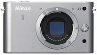 Nikon 1 J1 10.1 MP HD Digital Camera Body Only (Silver)