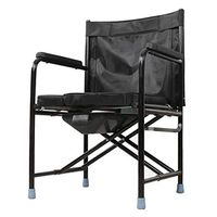 XRX Portable Beside Commode Chair with Arms Toilet Seat Elderly Person Pregnant Woman Bathroom Shower Stool Chair Potty Chair Mobile Toilet