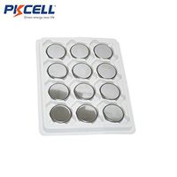 Pkcell CR3032 3V Lithium Battery,12 Counts