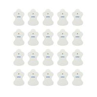 DOMAS Brand Replacement Electrode Pads Compatible with Omron TENS Device (not Omron Brand) Pack of 20（10 Pairs）