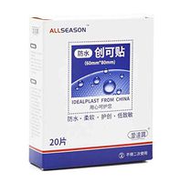 20-Count Waterproof Band Aid First Aid Dressing Adhesive Bandage for Large Wound