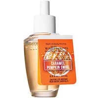 Bath and Body Works Caramel Pumpkin Swirl Wallflowers Fragrance Refill 0.8 Fluid Ounce (2019 Edition)