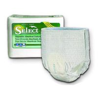 Select Disposable Absorbent Underwear Quantity: X-Large - Pack of 14