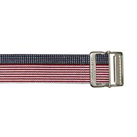 Skil-Care Gait Belt, 72", Star & Stripes, Metal Buckle
