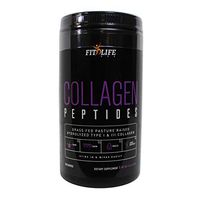 Fit Life USA - Collagen Peptides Powder - Grass Fed Pasture Raised Hydrolyzed Type I & III Collagen, Gluten Free (11.6oz