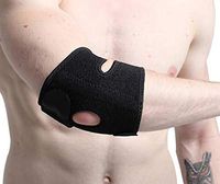 Elbow Brace Support Adjustable One Size Fits Most 1 Pack（Single）Compression Recovery Elbow Sleeve for Tendonitis, Arthritis,Tennis Elbow & Golf Elbow Treatment,Workout,Weight Lifting