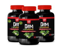Weight Loss for Women Pills - DIM Plus BIOPERINE Complex for Men and Women - dim Plus bioperine - 3 Bottles 180 Capsules