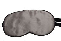 Maxfeel 100% Pure Silk Filled Eye Mask Sleeping Mask Sleep Masks Pink Soft and Smooth Hand Washable Big Size 22 * 10cm