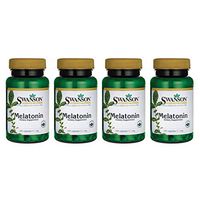 Swanson Melatonin 1 Milligrams 120 Capsules (4 Pack)