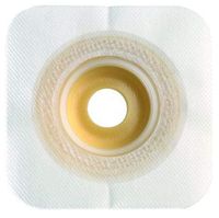 Sur-Fit Natura Colostomy Barrier Mold to Fit, Extended Wear Durahesive, White Tape 1-3/4 Inch Flange Universal Hydrocolloid 7/8 to 1-1/4 Inch Stoma 4-1/2 X 4-1/2 Inch, 404593 - Pack of 10