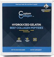 Collagen Peptides Powder 5lb (80oz) Box - Clean Collagen® - Unflavored, Grass Fed, Paleo, Non GMO, Kosher - Highly Soluble Protein